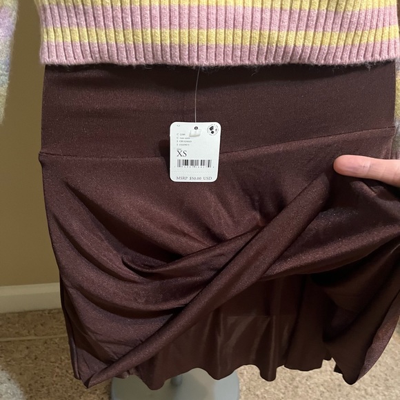 FREE PEOPLE Who’s That Mini Skirt NWT - Picture 6 of 9